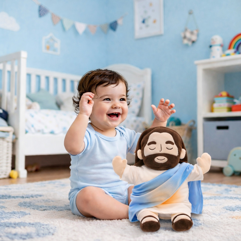 Jesus Soothes Plush Toy