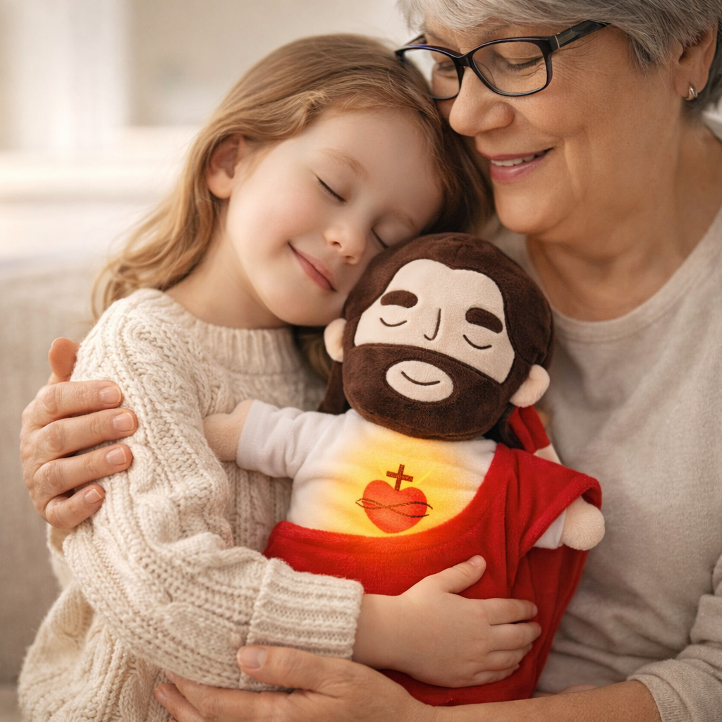 Jesus Soothes Plush Toy